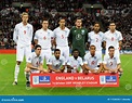 Equipo De Fútbol Del Nacional De Inglaterra Foto editorial - Imagen de ...