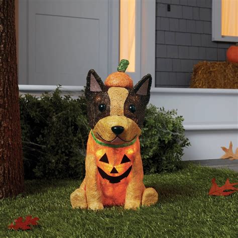 Hyde And Eek Boutique French Bulldog Light Up Halloween Lawn Ornament