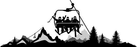 Chairlift Silhouette Images Browse Stock Photos Vectors And Video Adobe Stock