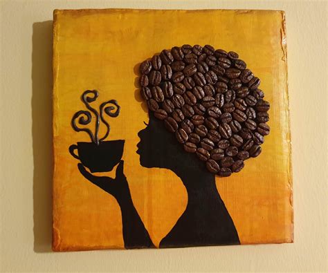 Coffee Bean Wall Art 7 Steps Instructables
