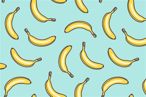 Seamless Pattern Of Bananas By Faber14 On Pattern Pattern Art