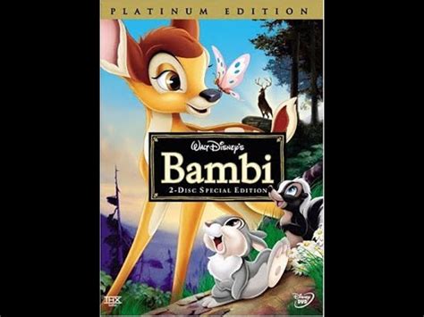 Opening To Bambi Platinum Edition Dvd New Years Eve Special Youtube