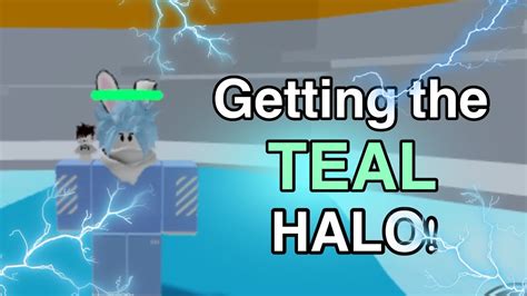 Getting The Teal Halo In Tower Of Hell Youtube