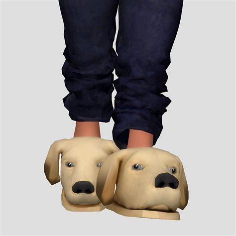 Buckley Slippers Snailrow Buckley 4 Kids Sims 4 Travel Pillow