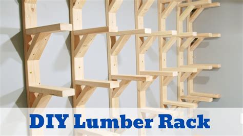How To Build A Diy Lumber Rack Free Downloadable Plans Included