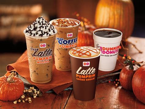 Dunkin Donuts Fall Pumpkin Products Are In Stores Today So Goodbye