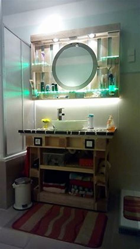 Bathroom Decor With Wood Pallets Pallet Ideas