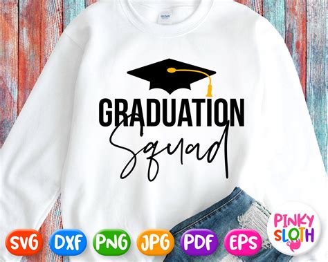 Graduation Squad Svg Graduation 2021 Svg Graduate Shirt Svg Etsy Ireland