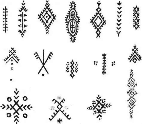 Berber Symbols Imgur Tattoo Sleeve Designs Berber Tattoo Tattoos