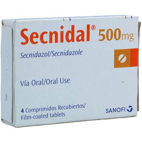 Secnidal 500mg Tabletas Farmaciard