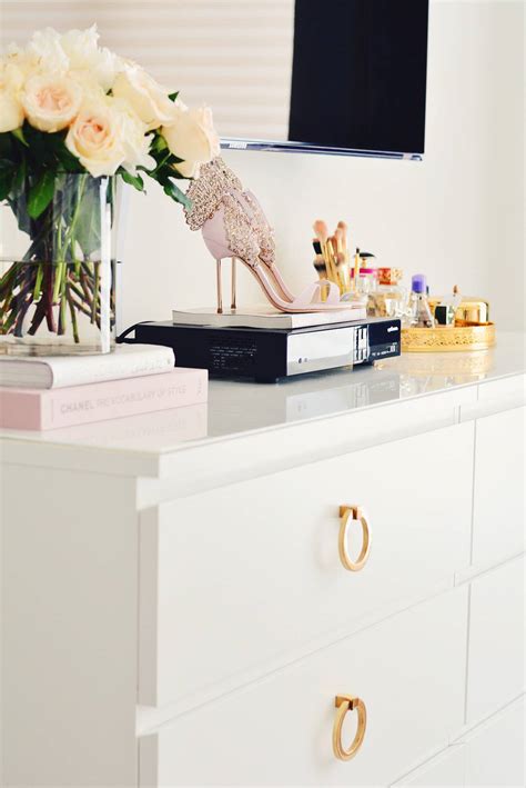 Well, here is a way to do that. My Ikea Malm Dresser Hack - The Pink Dream