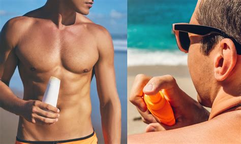 everything men need to know about wearing sunscreen