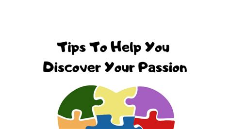 Tips To Help You Discover Your Passion Youtube