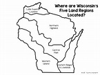 Wisconsin Land Regions Fact Book by Fourth in the North | TpT