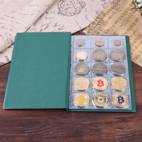 10 Pages 150 Pockets Coin Album Commemorative Coin Collection Book
