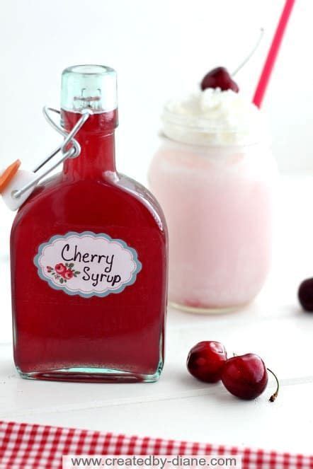Delicious Cherry Syrup To Add To Drinks Desserts And More Homemade
