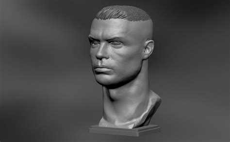 Cristiano Ronaldo 3d Model 3d Printable Cgtrader