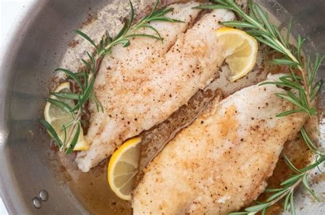 A recipe from marut sikka's cookhouse. Basa Fish Fillet with Lemon Brown Butter Sauce - Herbs & Flour | Recipe in 2020 | Basa fish ...