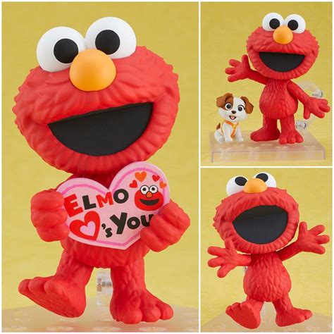 Nendoroid Sesame Street Elmo Hobbies And Toys Toys And Games On Carousell