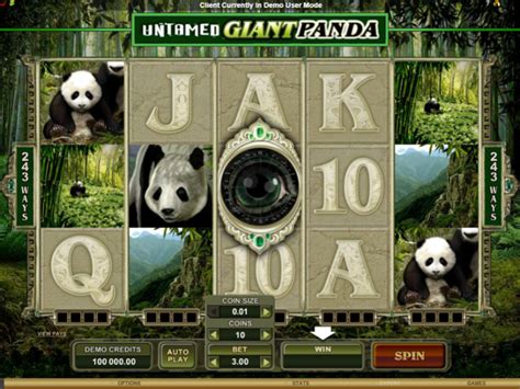 Gioca La Slot Untamed Giant Panda Gratis Online Giochi Slot Gratis