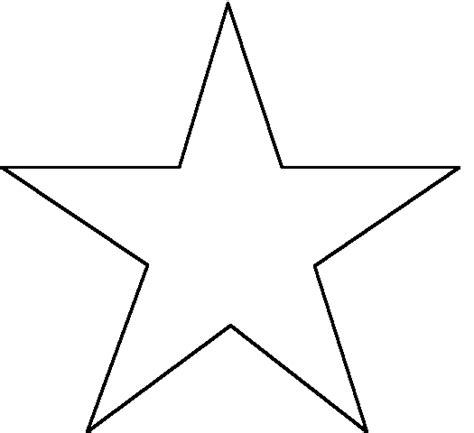 Pin Star Coloring Sheet Clipart Best Clipart Best