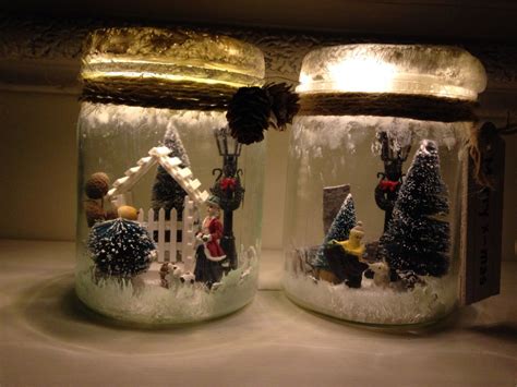 creatief met weckpotten met lichtjes winter kerst kerst