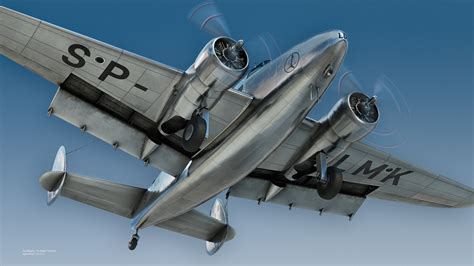 Agnes3d Lockheed 14 Super Electra 3d Airplane Model Visualisation