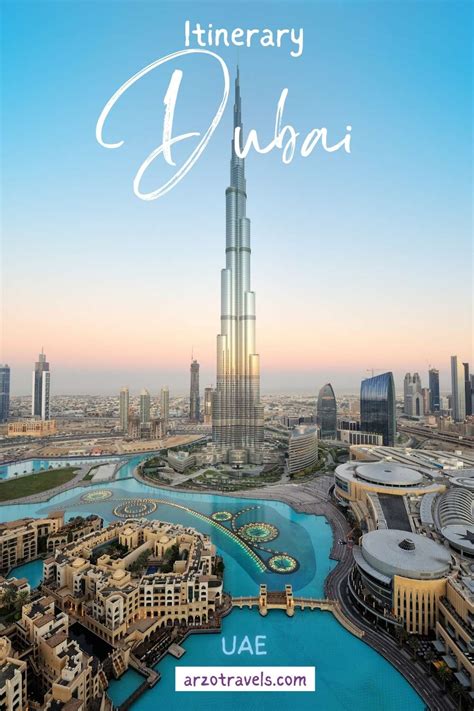 Epic 5 Days In Dubai Itinerary In 2024 Arzo Travels Arzo Travels