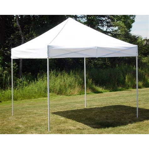 These ace canopy heavy duty canopies are made with galvanized 1 3/8 poles and are designed to withstand the elements for an extended period of time. Out - Tech® 10x10' Heavy - Duty Pop - Up Canopy - 177959 ...