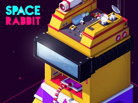 Space Rabbit By Anton Moek On Dribbble