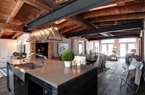Luxury Canadian Home Reveals Splendid Rustic Modern Aesthetic Modern