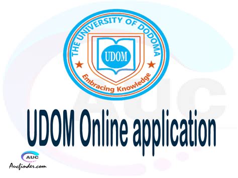 Udom Online Application 20242024 Udom Admission Udom Admission Login