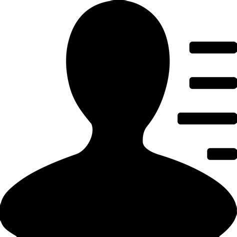 Personal Profile Svg Png Icon Free Download (#336506) - OnlineWebFonts.COM