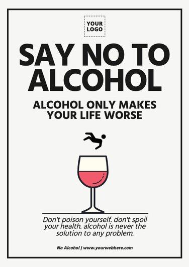Create An Alcohol Awareness Poster Online