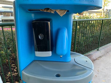 Photos Portable Hand Washing Stations Added Throughout Walt Disney