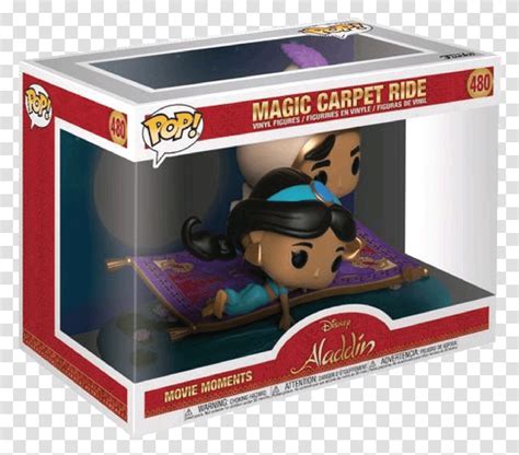 Disney Aladdin Magic Carpet Aladdin Magic Carpet Funko Box Figurine Toy Goggles Transparent