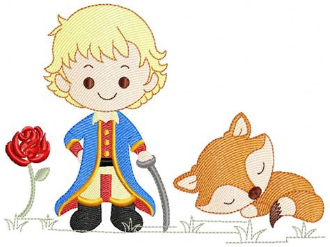 Little Prince Embroidery Designs Machine Embroidery Pattern Etsy