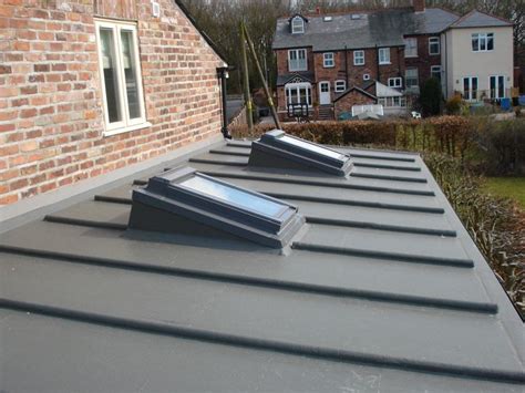 Lead Roll Finishes Can Make A Flat Roof More Attractive And Help It To