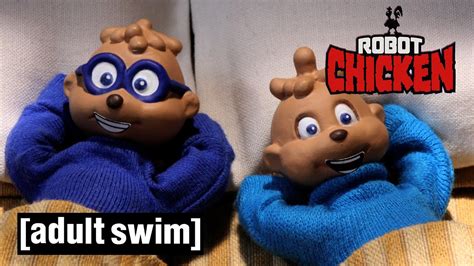 Robot Chicken Alvin And The Chipmunks Groupies Adult Swim Uk 🇬🇧