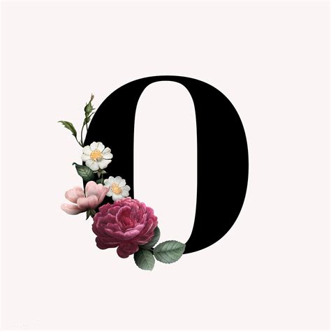 You can copy and paste the aesthetic letters into your bio so long as the social media platform that you're using allows it. Classic and elegant floral alphabet font letter O vector ...