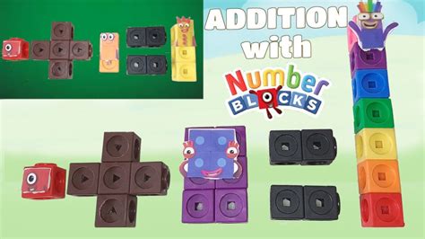 Numberblocks Addition 1 │ Learn To Count With Mathlink Cubes Fanmade
