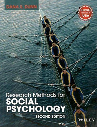 『research Methods For Social Psychology 2nd Edition 読書メーター