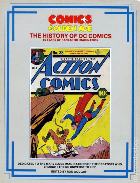 Comics The Golden Age The History Of Dc Comics Sc 1985 Comic Books