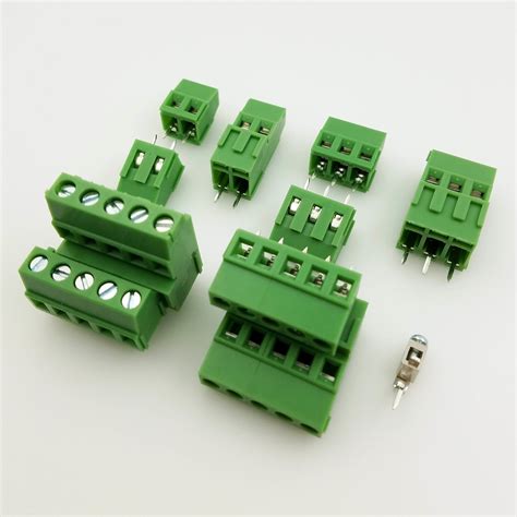 Pitch 35mm 508mm Screw Fix Double Layer Pcb Terminal Blocks China Terminal Block And Pcb