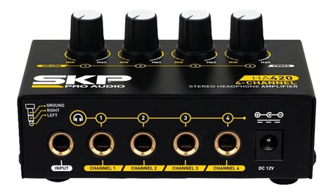 Amplificador De Auriculares Skp Pro Audio Ha-420 - U$S 59,00 en Mercado