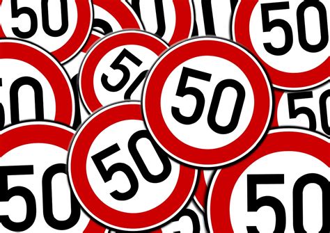 Road Sign Speed Limit Street Free Image On Pixabay