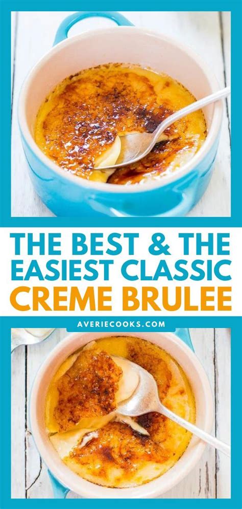 The Best And The Easiest Classic Cr Me Br L E Recipe In Creme