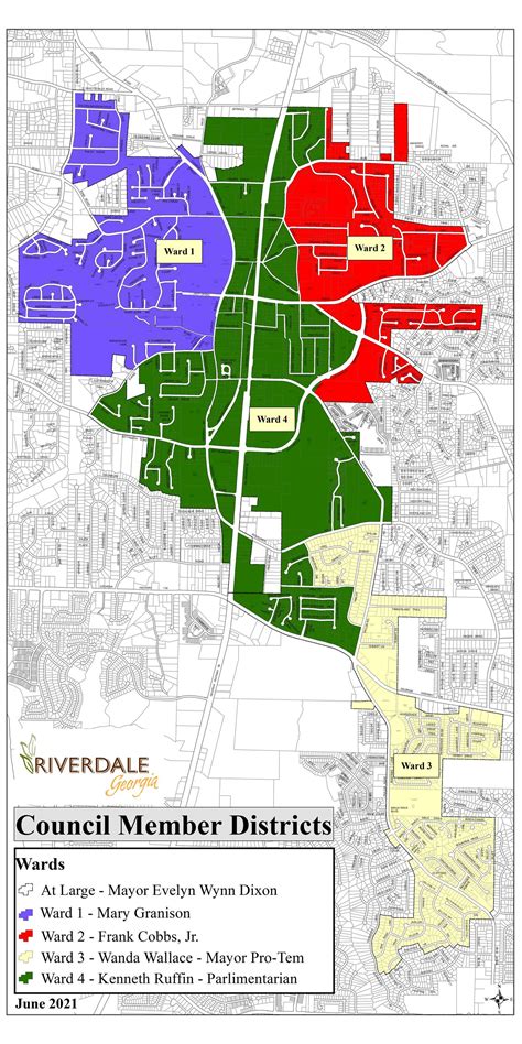Ward Map Riverdale Ga Official Website