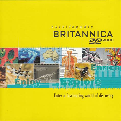 Encyclopedia Britannica Dvd 2000 Software Computing History