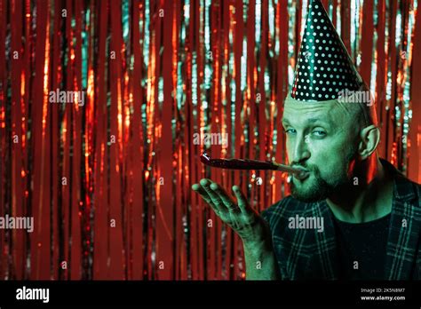 Event Company Funny Man Birthday Celebration Stock Photo Alamy